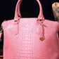 Ava Mea PU Croc Leather Handbag