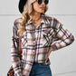 Collared Plaid Shacket