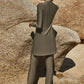 Slit Mock Neck Long Sleeve Top and Pants Swim Set