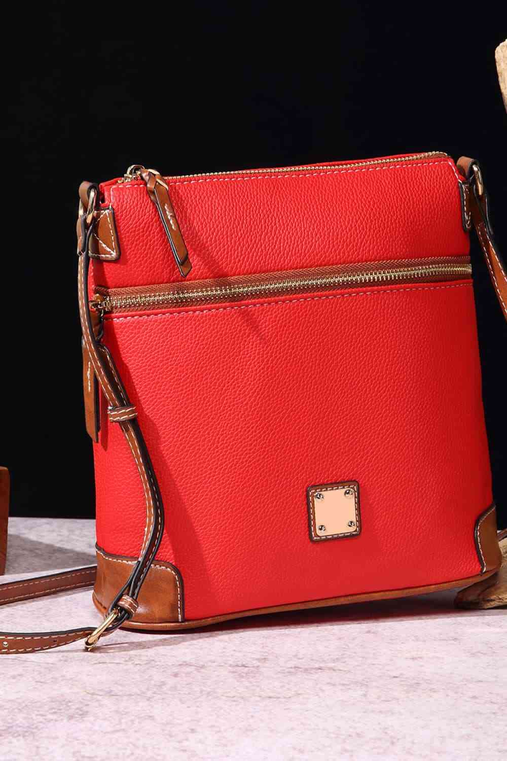 Casual Woman PU Leather Crossbody Bag