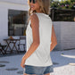 Half-Zip Round Neck Tank
