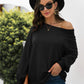 NotSoBasic Relaxed Fit Raglan Sleeve Round Neck Sweatshirt