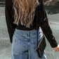Zip Up Collared Neck Jacket