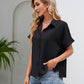 Short Sleeve Collared Neck Shirt