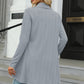 LakenLea Full Size Open Front Long Sleeve Cardigan