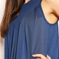 Double Take Navy Blue Round Neck Sleeveless Mini Dress