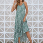 Ditsy Floral Scoop Neck Midi Cami Dress