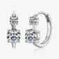 1.3 Carat Moissanite 925 Sterling Silver Earrings