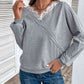 Lace Detail Long Sleeve Top