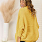 Open Front  Cardigan with Pockets