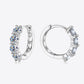 2.4 Carat Moissanite Huggie Earrings