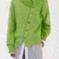 Dropped Shoulder Buttoned Cardigan
