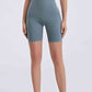 Wide Waistband Sports Shorts