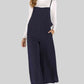 Full Size CoverTheBasics Cropped Wide Leg Overalls with Pockets