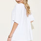 Basic Bae Full Size V-Neck Drop Shoulder Short Sleeve T-Shirt and Shorts Set