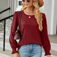 Round Neck Long Sleeve T-Shirt