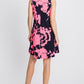 Heimish Full Size Floral V-Neck Tank Dress with Pockets