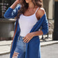 Button Up Long Sleeve Cover Up