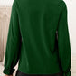 Frill Round Neck Flounce Sleeve Blouse