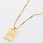 Stainless Steel 18K Gold-Plated Necklace