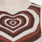 Heart Mock Neck Sweater Vest