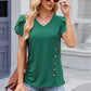 V-Neck Short Sleeve T-Shirt