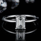1 Carat Moissanite 925 Sterling Silver Solitaire Ring 💜