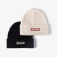 BeanieHatz NEW YORK Patch Rib-Knit Cuffed Beanie
