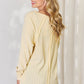Basic Bae Full Size Ribbed Round Neck Slit T-Shirt