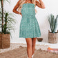 Women's Ditsy Floral Strapless Mini Dress