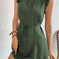 Women's SoDreamy Ruffled Tie-Waist Keyhole Dress
