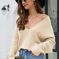 M&Matilda V-Neck Center Seam Sweater