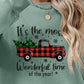 CHRISTMAS THEMED Graphic Round Neck Long Sleeve Sweatshirt