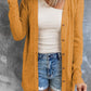 Button Up Long Sleeve Cover Up