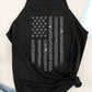 SALTYMIND Full Size Graphic Grecian Neck Tank