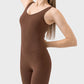 Wide Strap Active Romper