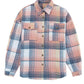 Full Size Plaid Dropped Shoulder Shacket