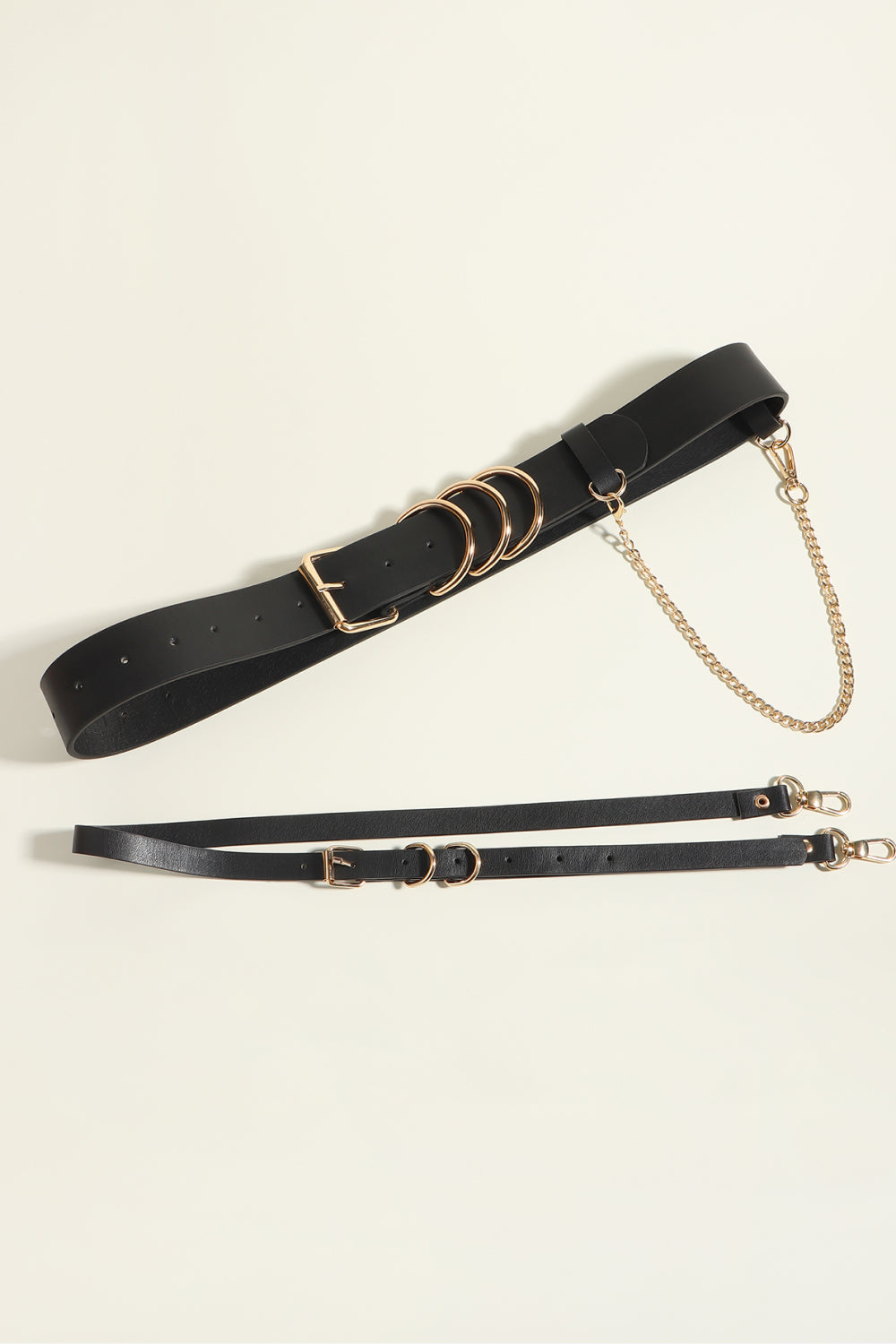 Jessica Anne Beauty One Size Punk PU Belt