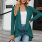 LakenLea Full Size Open Front Long Sleeve Cardigan
