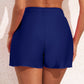 HANNAH MEA Drawstring Waist Swim Shorts