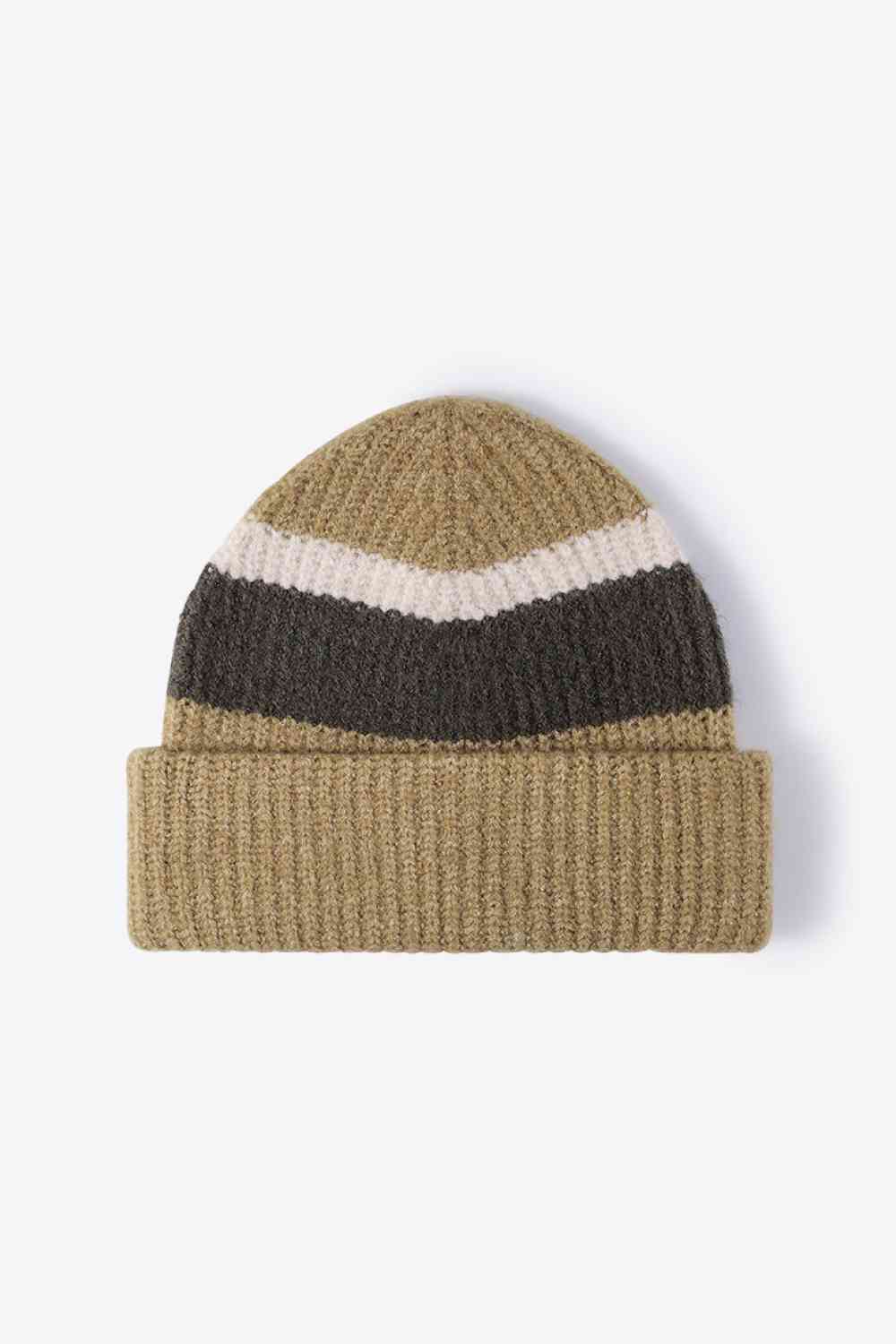 EZBeanie Tricolor Cuffed Hat Knit Beanie