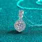 1 Carat Moissanite 925 Sterling Silver Necklace 💜