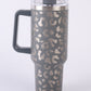 Mugie 40 Oz Leopard Stainless Steel Tumbler in Assorted Colors