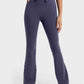 Wide Waistband Bootcut Sport Pants