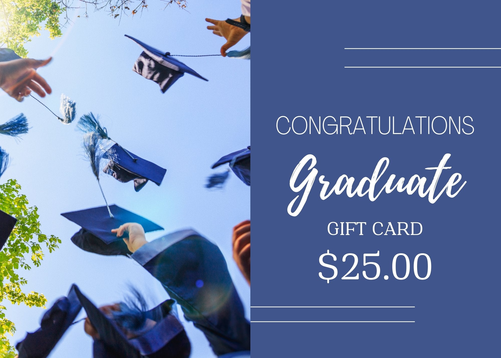 Graduation Gift Card  *