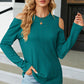 Round Neck Cold Shoulder T-Shirt