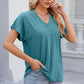 V-Neck Short Sleeve T-Shirt