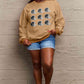 Simply Love Full Size Football Graphic Round Neck Sweatshirt