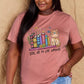 Simply Love Full Size BOOKS ARE MY LOVE LANGUAGE Graphic Cotton Tee