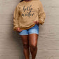 Simply Love SEASONAL Full Size HELLO WINTER Graphic Sweatshirt